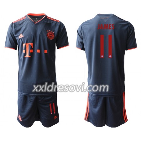 FC Bayern München JAMES 11 Treći Dječji Komplet Dresovi za Nogomet 2019-2020 (+ kratke hlače)